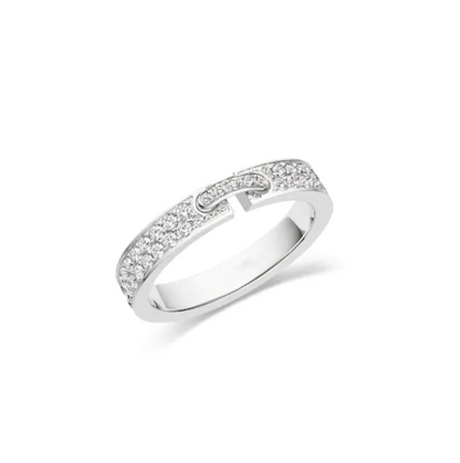 [AM]ALLIANCE LIENS VIDENCE PAVED DIAMOND 4MM RING