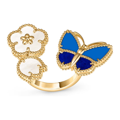 [AM]SPRING BUTTERFLY OPEN RING