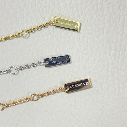 [AM]LUCKY EYE PAVÉ-SET DIAMOND BRACELET