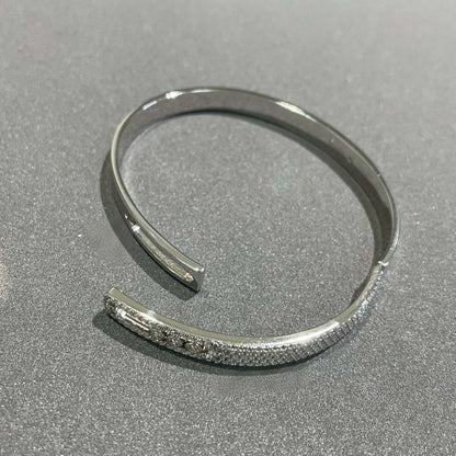 [AM]MOVE NOA PAVÉ DIAMOND BANGLE BRACELET