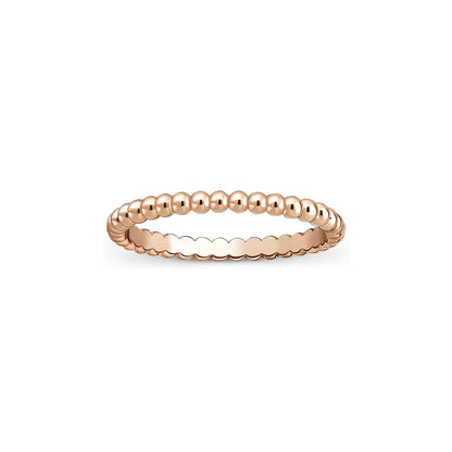 [AM]SIGNATURE PERLÉE BEADED BAND RING