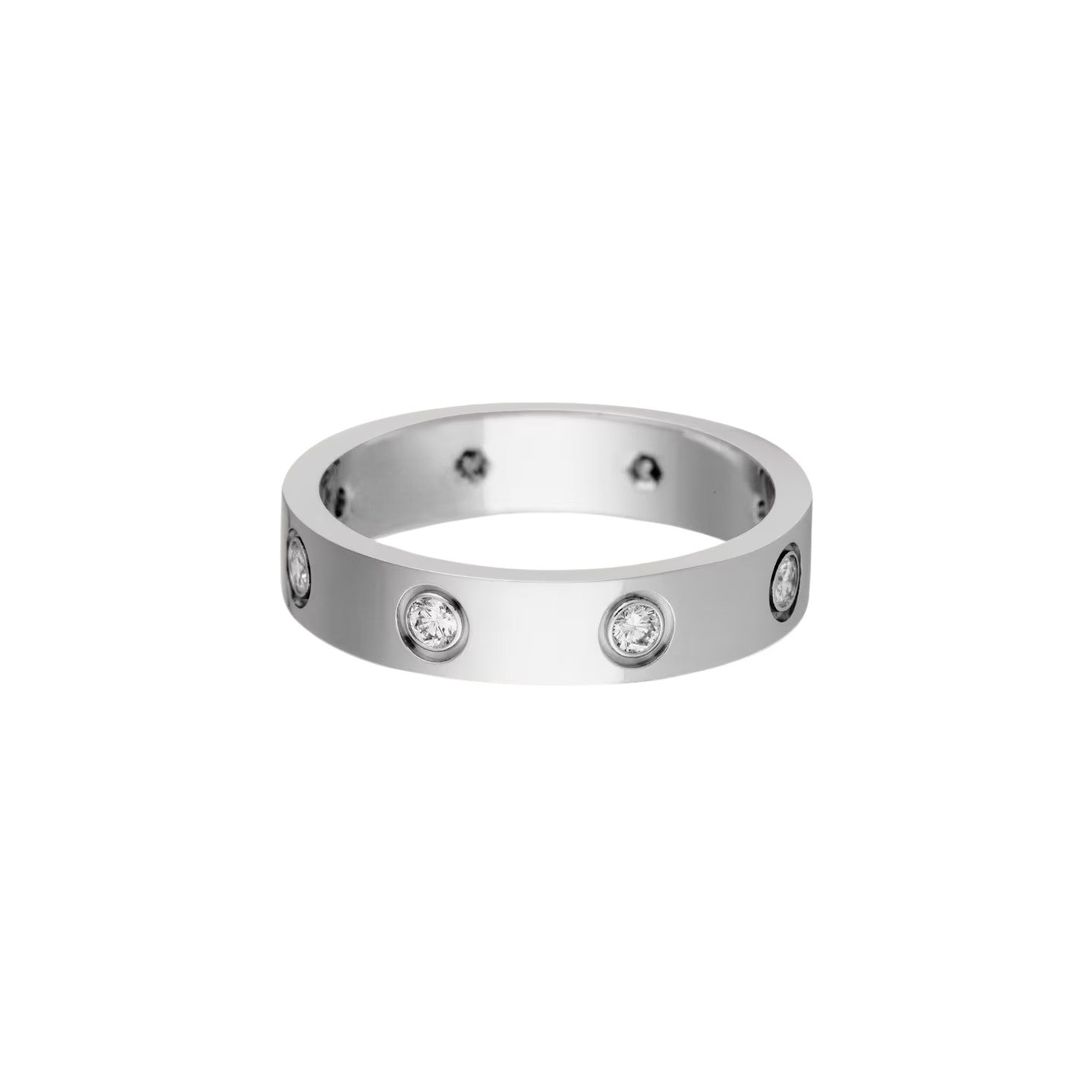 [AM]LOVE 4MM 8 DIAMONDS RING
