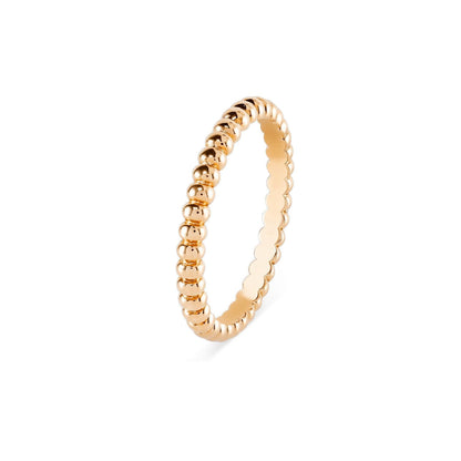 [AM]SIGNATURE PERLÉE BEADED BAND RING