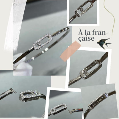 [AM]MOVE UNO PAVÉ FLEX BANGLE (MEDIUM)