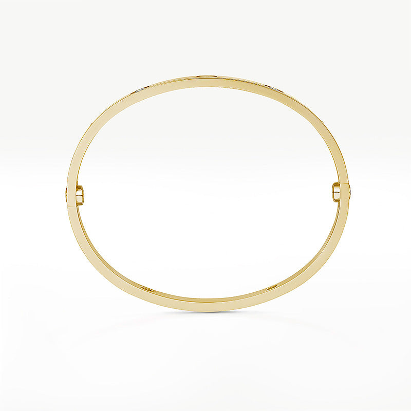[AM]CLASSIC 6.1MM LOVE BANGLE - 4-DIAMOND