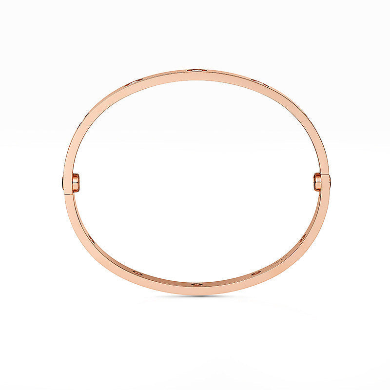 [AM]CLASSIC 6.1MM LOVE BANGLE - 10-DIAMOND