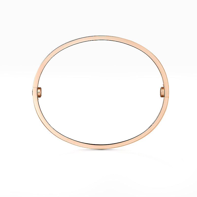 [AM]CLASSIC 6.1MM LOVE BANGLE - 4-DIAMOND