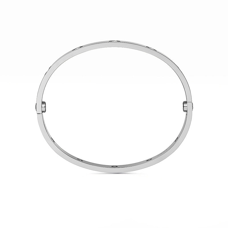 [AM]CLASSIC 6.1MM LOVE BANGLE - 10-DIAMOND