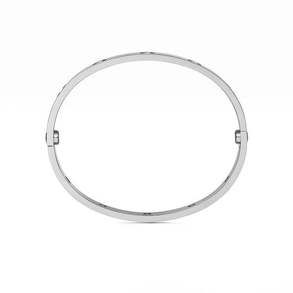 [AM]CLASSIC 6.1MM LOVE BANGLE - 10-DIAMOND