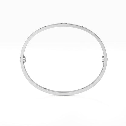 [AM]CLASSIC 6.1MM LOVE BANGLE - 4-DIAMOND