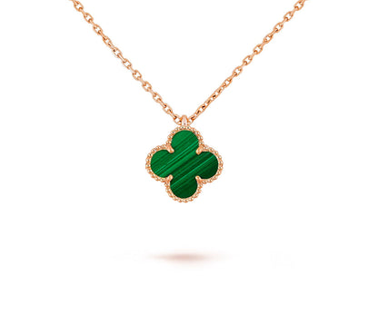 [AM]9.5MM MINI CLOVER PENDANT NECKLACE COLLECTION
