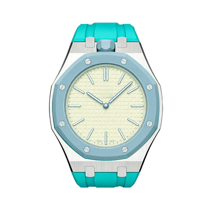 [AM]ROYAL OAK POP EXCLUSIVE STEEL CASE & SILICONE STRAP