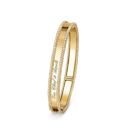 [AM]SIGNATURE DUAL-BEADED BANGLE
