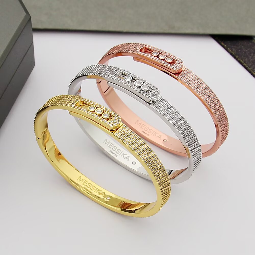 [AM]MOVE NOA FULL-PAVÉ DIAMOND BANGLE BRACELET
