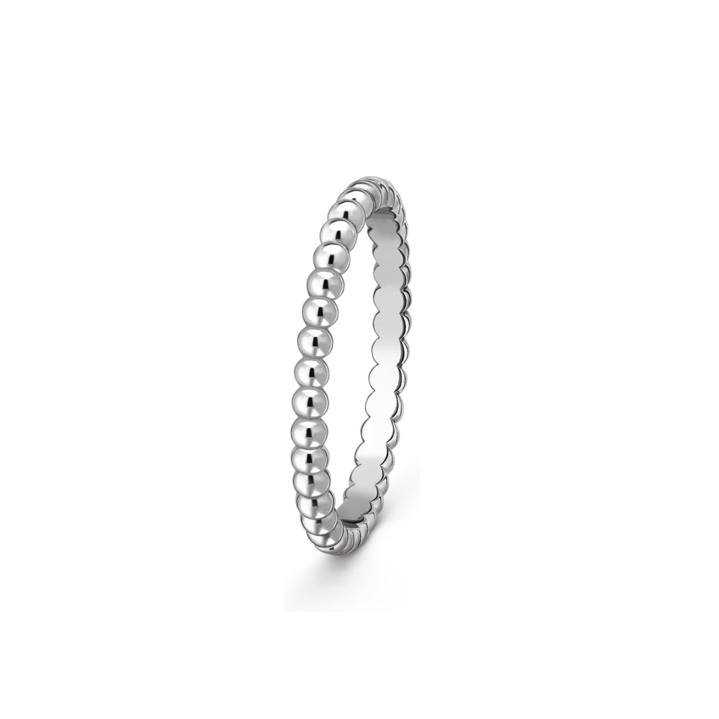 [AM]SIGNATURE PERLÉE BEADED BAND RING