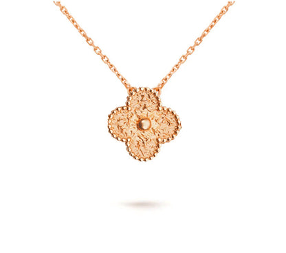 [AM]15MM CLOVER FLOWER PENDANT NECKLACE COLLECTION