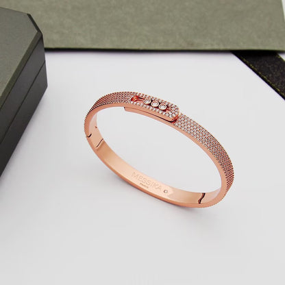 [AM]MOVE NOA FULL-PAVÉ DIAMOND BANGLE BRACELET