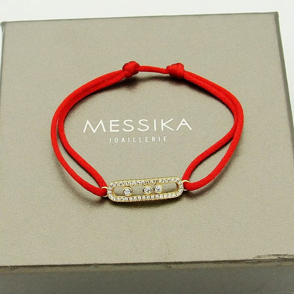 [AM]CARE(S) PAVÉ CORD BRACELET