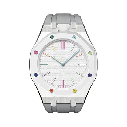 [AM]ROYAL OAK POP EXCLUSIVE STEEL CASE & SILICONE STRAP