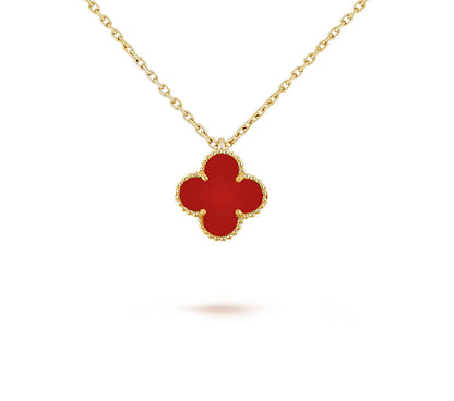 [AM]9.5MM MINI CLOVER PENDANT NECKLACE COLLECTION