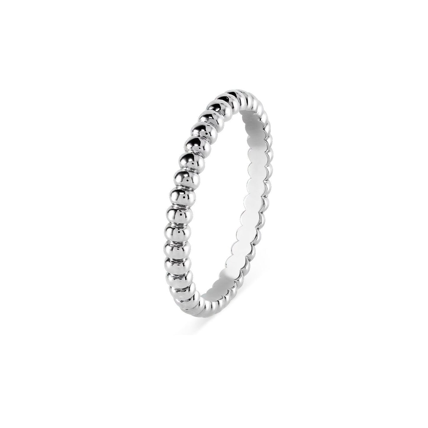 [AM]SIGNATURE PERLÉE BEADED BAND RING