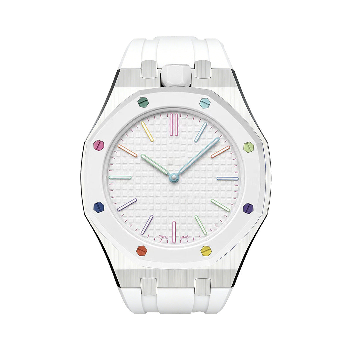 [AM]ROYAL OAK POP EXCLUSIVE STEEL CASE & SILICONE STRAP