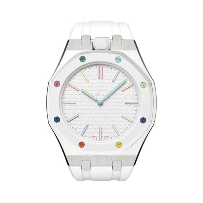 [AM]ROYAL OAK POP EXCLUSIVE STEEL CASE & SILICONE STRAP