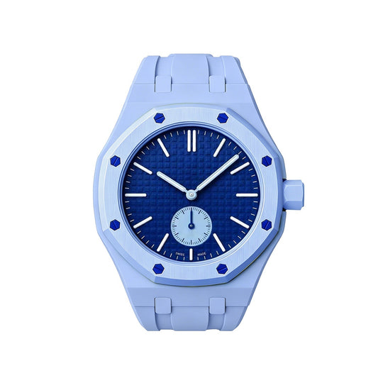 [AM]OAK POP EXCLUSIVE LIGHT BLUE SILICONE STRAP
