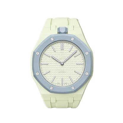 [AM]OAK POP EXCLUSIVE CREAMY YELLOW SILICONE STRAP