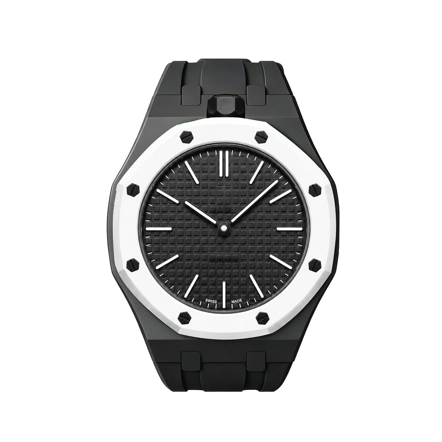 [AM]OAK POP EXCLUSIVE BLACK SILICONE STRAP