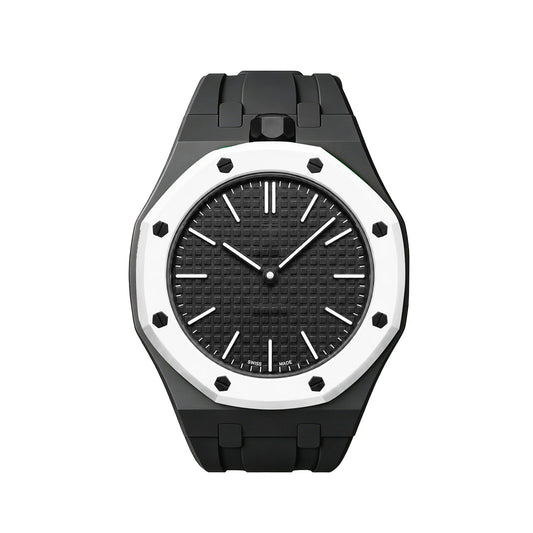 [AM]OAK POP EXCLUSIVE BLACK SILICONE STRAP