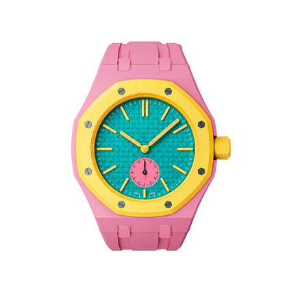 [AM]OAK POP EXCLUSIVE PINK SILICONE STRAP