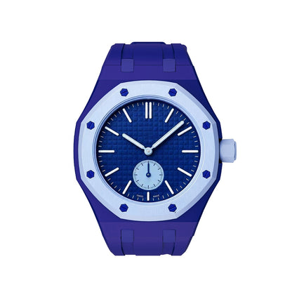 [AM]OAK POP EXCLUSIVE DARK BLUE SILICONE STRAP