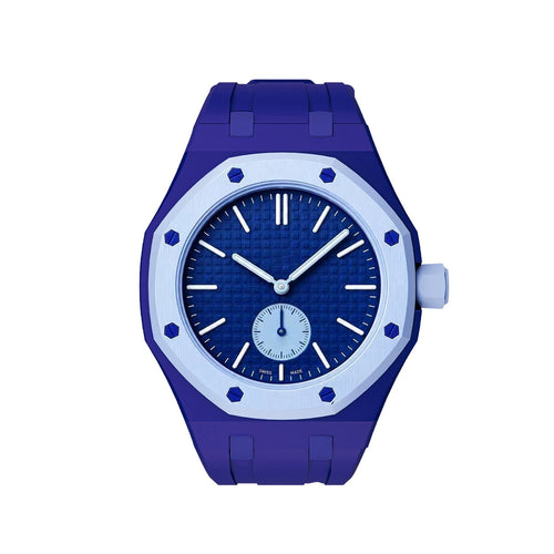 [AM]OAK POP EXCLUSIVE DARK BLUE SILICONE STRAP