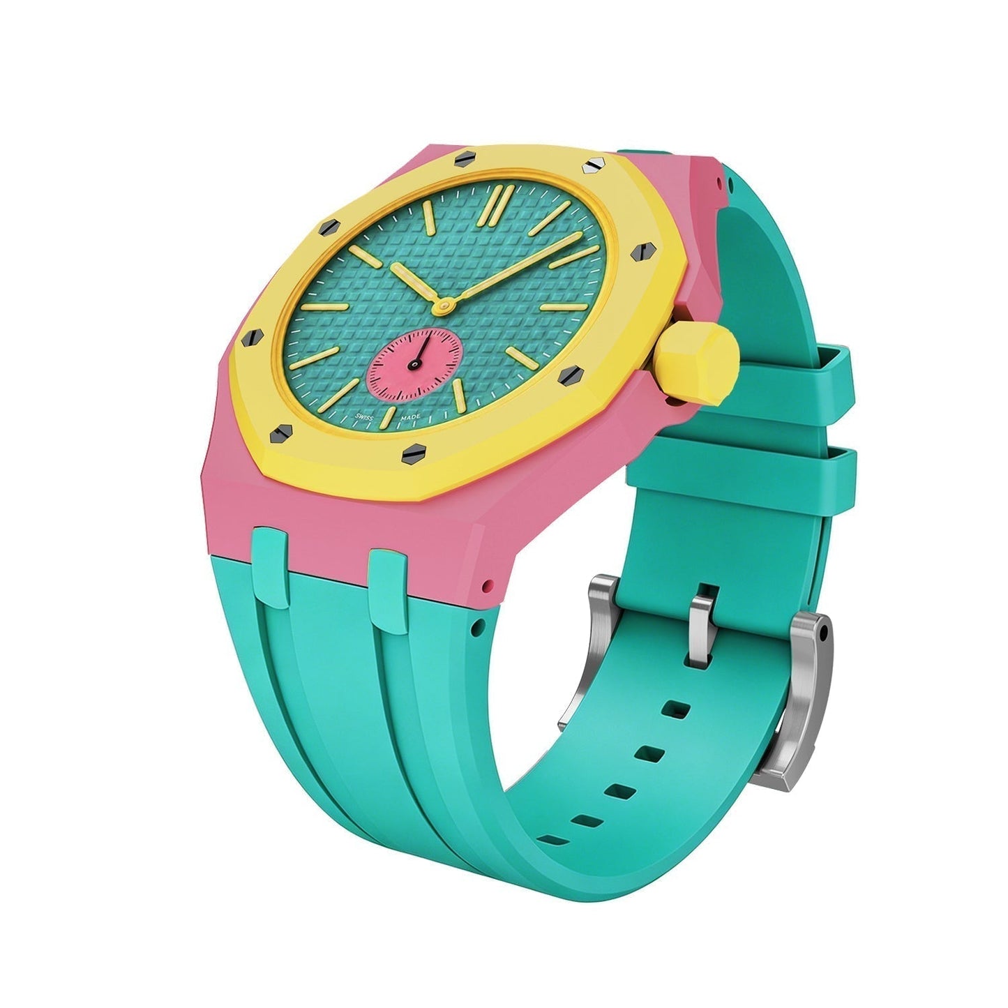 [AM]ROYAL OAK POP EXCLUSIVE BIOCERAMIC CASE & SILICONE STRAP