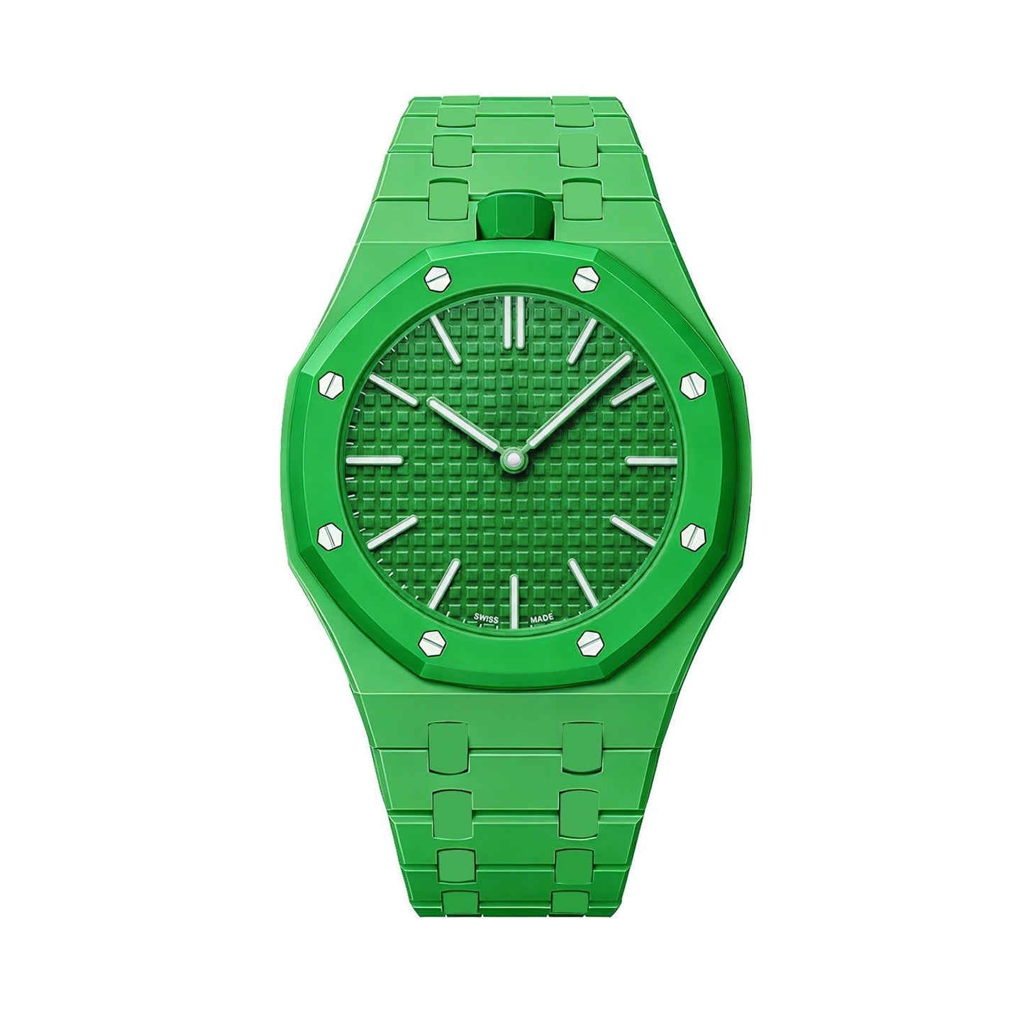 [AM]OAK POP EXCLUSIVE GREEN  BIOCERAMIC STRAP