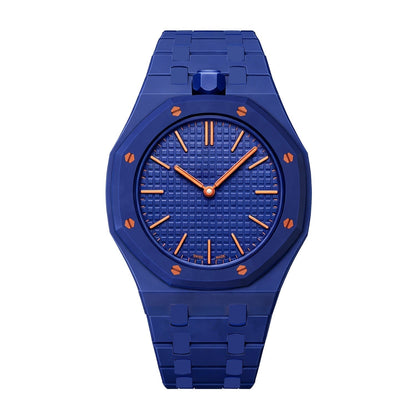 [AM]OAK POP EXCLUSIVE DARK BLUE BIOCERAMIC STRAP