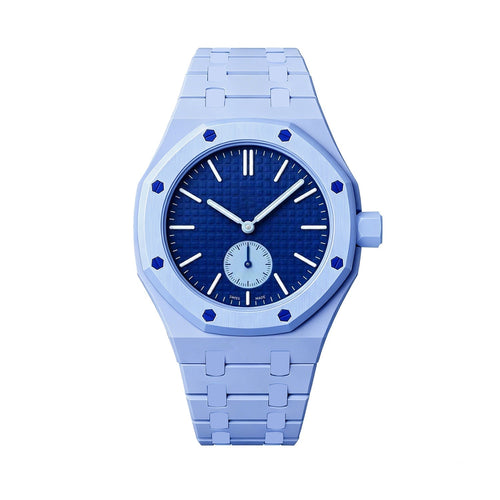 [AM]OAK POP EXCLUSIVE LIGHT BLUE BIOCERAMIC STRAP