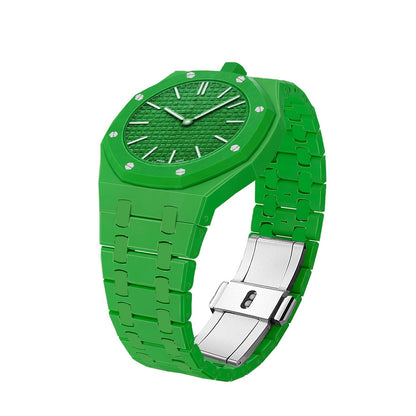 [AM]OAK POP EXCLUSIVE GREEN  BIOCERAMIC STRAP