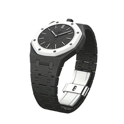 [AM]OAK POP EXCLUSIVE BLACK BIOCERAMIC STRAP