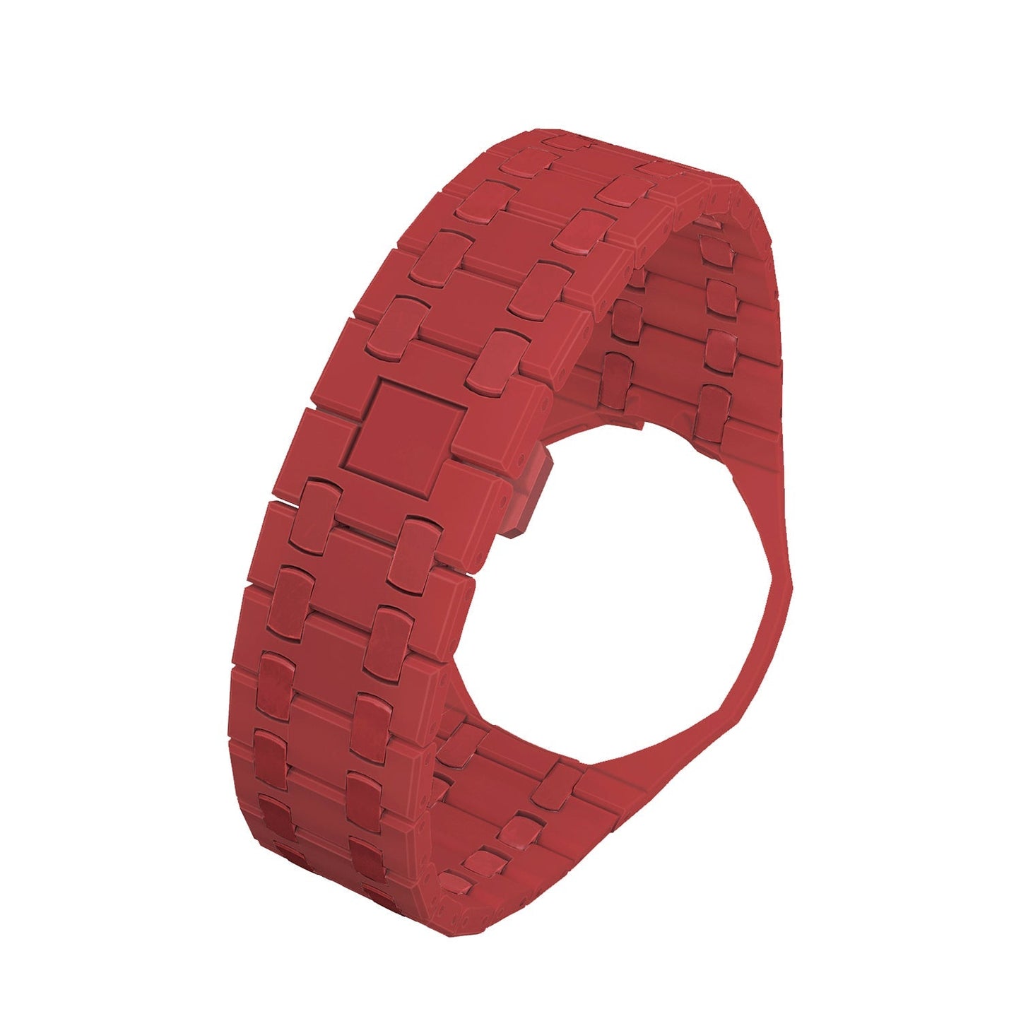 [AM]OAK POP EXCLUSIVE RED BIOCERAMIC STRAP