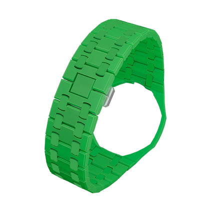 [AM]OAK POP EXCLUSIVE GREEN  BIOCERAMIC STRAP