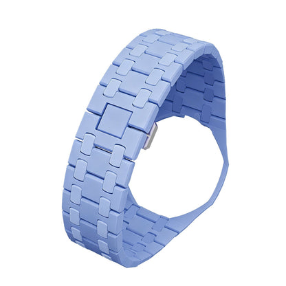 [AM]OAK POP EXCLUSIVE LIGHT BLUE BIOCERAMIC STRAP