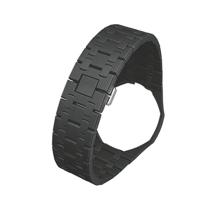 [AM]OAK POP EXCLUSIVE BLACK BIOCERAMIC STRAP