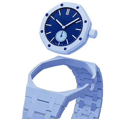 [AM]OAK POP EXCLUSIVE LIGHT BLUE BIOCERAMIC STRAP