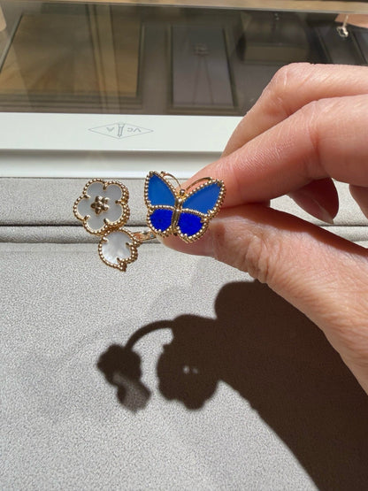 [AM]SPRING BUTTERFLY OPEN RING