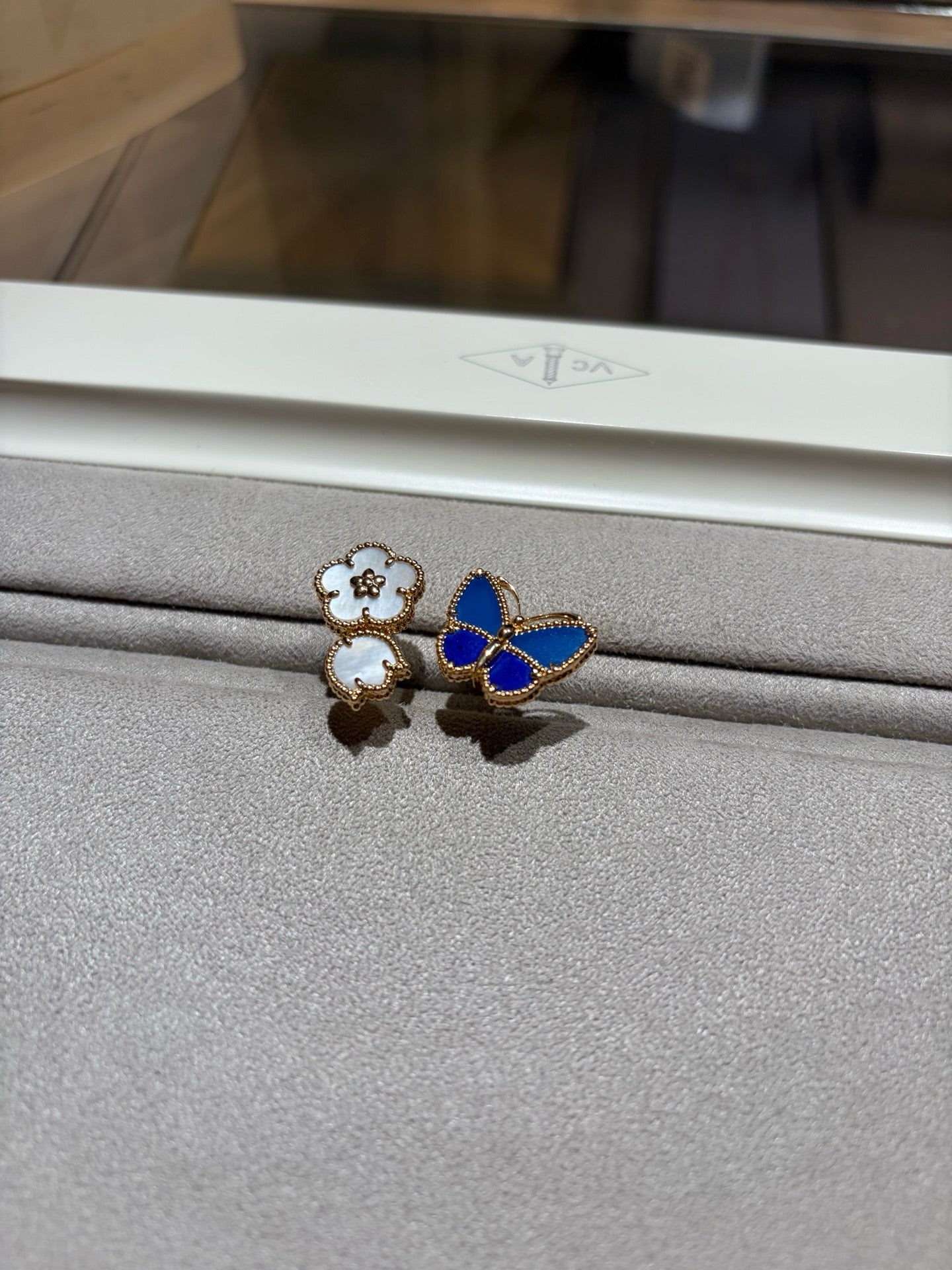 [AM]SPRING BUTTERFLY OPEN RING