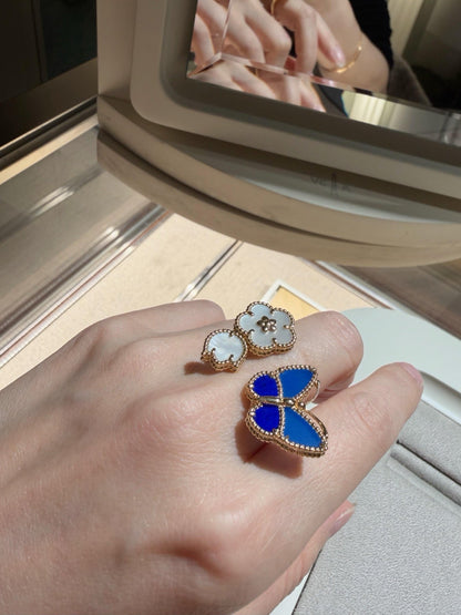 [AM]SPRING BUTTERFLY OPEN RING