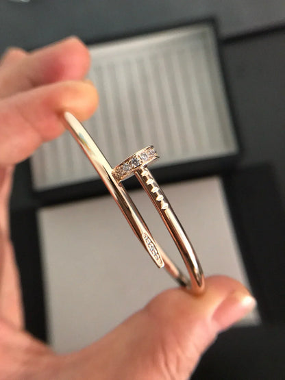 [AM]JUSTE UN CLOU 3.5MM CLASSIC DIAMOND BANGLE