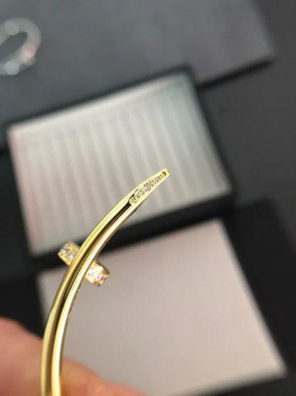 [AM]JUSTE UN CLOU 3.5MM CLASSIC DIAMOND BANGLE